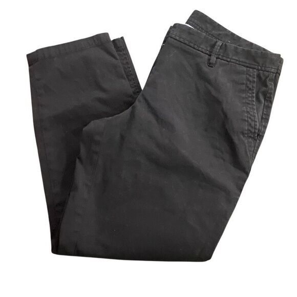 Talbots size 10p relaxed chino black pants - Picture 1 of 4